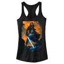 Junior's Star Wars: Obi-Wan Kenobi Painted Obi-Wan Racerback Tank Top