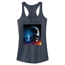 Junior's Star Wars: Obi-Wan Kenobi Darth Vader vs Kenobi Galactic Battle Poster Racerback Tank Top