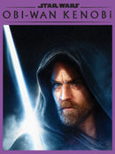 Girl's Star Wars: Obi-Wan Kenobi Lightsaber Glow Kenobi Portrait T-Shirt