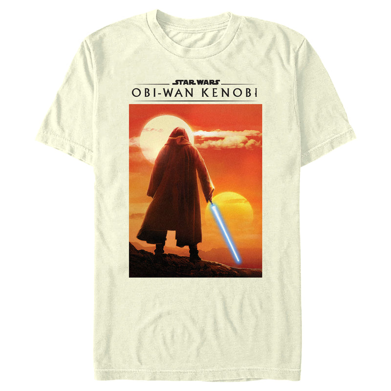 Men's Star Wars: Obi-Wan Kenobi Two Suns and Kenobi on the Horizon T-Shirt