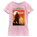 Girl's Star Wars: Obi-Wan Kenobi Two Suns and Kenobi on the Horizon T-Shirt