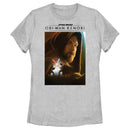 Women's Star Wars: Obi-Wan Kenobi Darth Vader vs Kenobi Artistic Lightsaber Duel T-Shirt