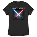 Women's Star Wars: Obi-Wan Kenobi Lightsaber Dark Side vs Jedi Clash T-Shirt