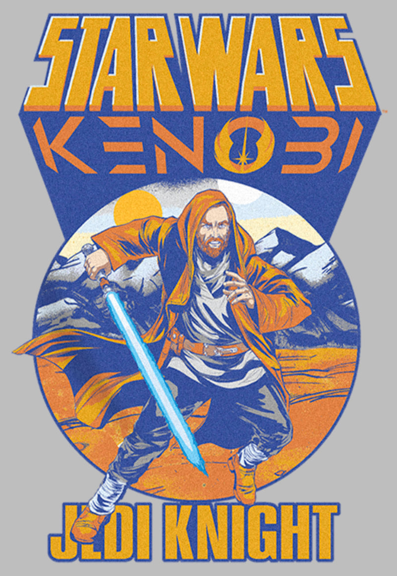 Boy's Star Wars: Obi-Wan Kenobi Retro Jedi Knight Pull Over Hoodie