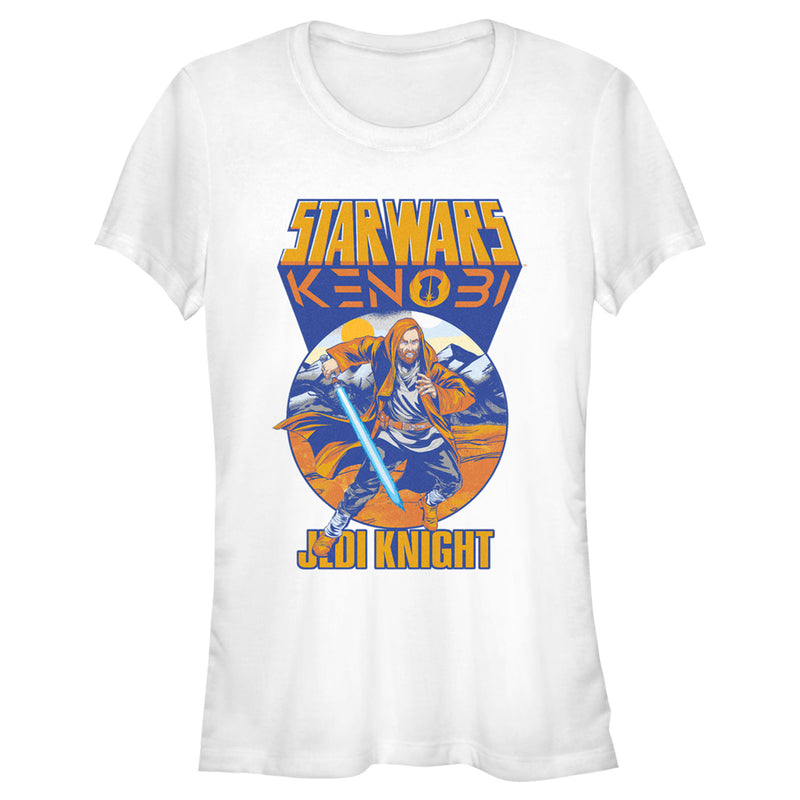 Junior's Star Wars: Obi-Wan Kenobi Retro Jedi Knight T-Shirt