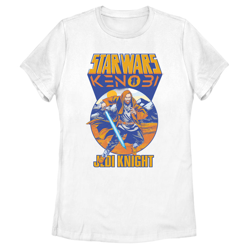 Women's Star Wars: Obi-Wan Kenobi Retro Jedi Knight T-Shirt