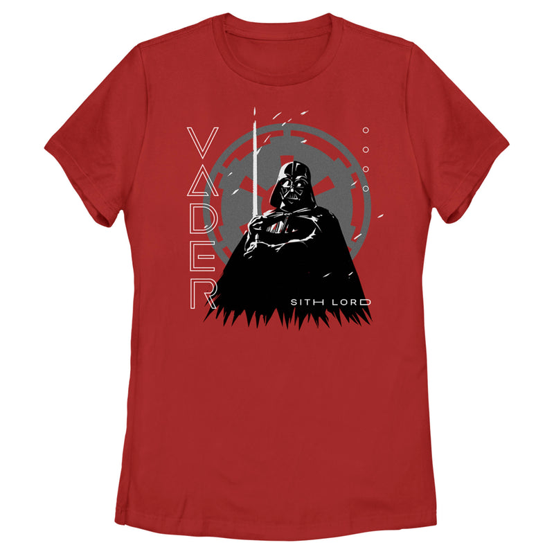 Women's Star Wars: Obi-Wan Kenobi Darth Vader Sith Lord T-Shirt