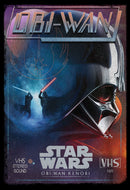 Boy's Star Wars: Obi-Wan Kenobi Darth Vader vs Kenobi Vintage VHS Cassette T-Shirt