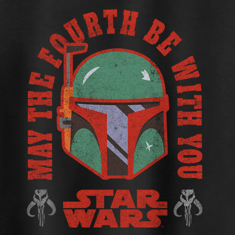 Junior's Star Wars Boba Fett May the Fourth Be With You Racerback Tank Top