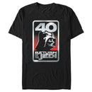 Men's Star Wars: Return of the Jedi Return of the Jedi Darth Vader 40 Logo T-Shirt