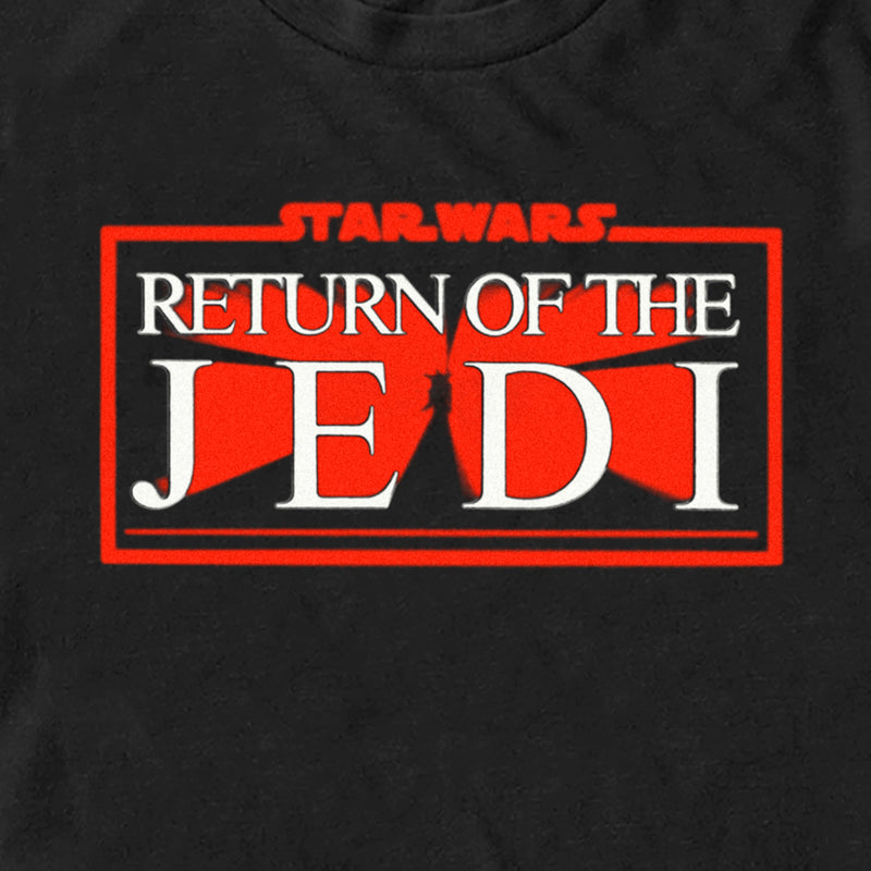 Men's Star Wars: Return of the Jedi Return of the Jedi Red and White Logo T-Shirt