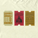 Men's Star Wars: Return of the Jedi Return of the Jedi Old School Movie Tickets T-Shirt