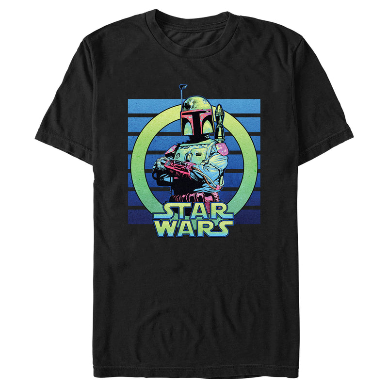 Men's Star Wars: A New Hope Retro Green Boba Fett T-Shirt