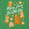 Men's Star Wars Christmas Gingerbread Cookies Merry Force Be With You T-Shirt