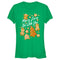 Junior's Star Wars Christmas Gingerbread Cookies Merry Force Be With You T-Shirt