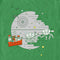 Men's Star Wars Christmas Death Star Scene T-Shirt