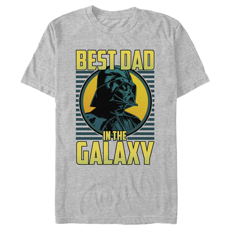 Men's Star Wars: A New Hope Best Dad in the Galaxy Comic T-Shirt