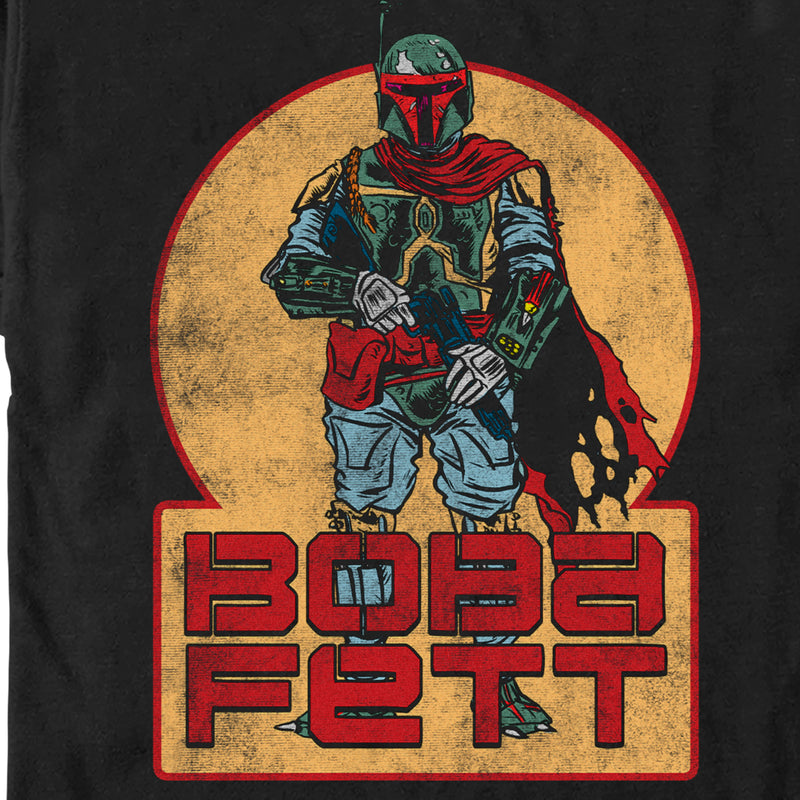 Men's Star Wars Distressed Retro Boba Fett T-Shirt