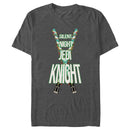 Men's Star Wars Christmas Silent Night Jedi Knight T-Shirt