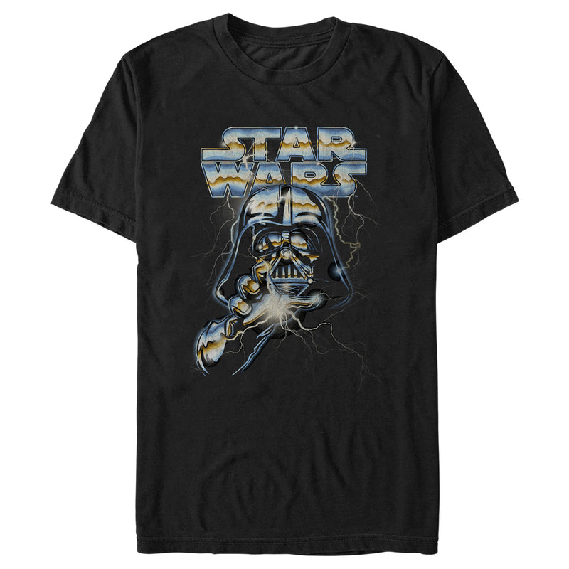 Men's Star Wars: A New Hope Darth Vader Metallic Portrait T-Shirt