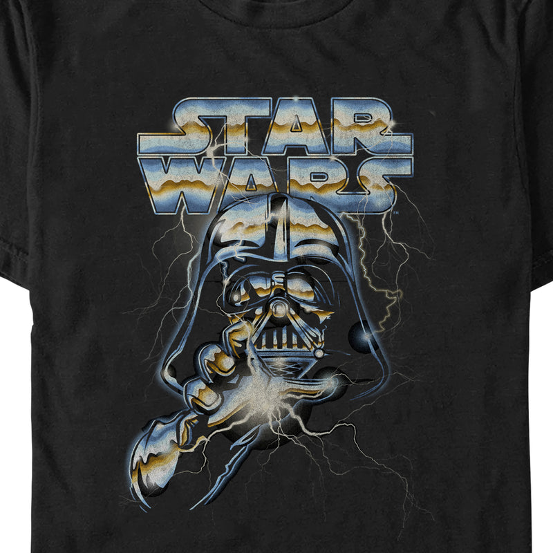 Men's Star Wars: A New Hope Darth Vader Metallic Portrait T-Shirt