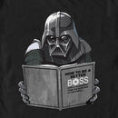 Men's Star Wars Darth Vader How To Be a Better Boss T-Shirt