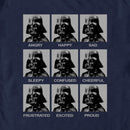 Men's Star Wars Expressions of Darth Vader T-Shirt