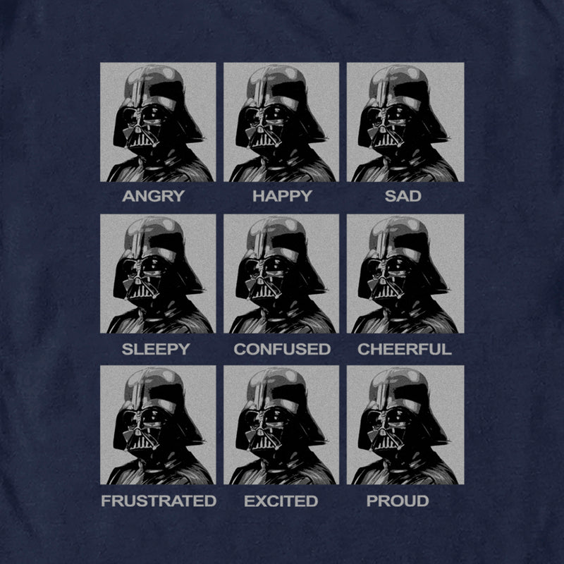 Men's Star Wars Expressions of Darth Vader T-Shirt