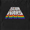 Men's Star Wars Perspective Rainbow Logo T-Shirt