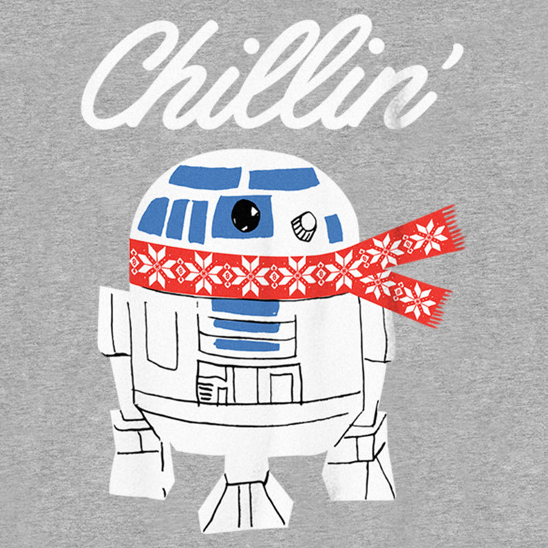 Boy's Star Wars Christmas Chillin R2-D2 T-Shirt