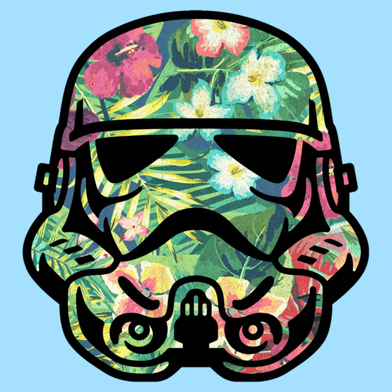 Men's Star Wars Stormtrooper Tropical Portrait T-Shirt