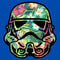 Boy's Star Wars Stormtrooper Tropical Portrait T-Shirt