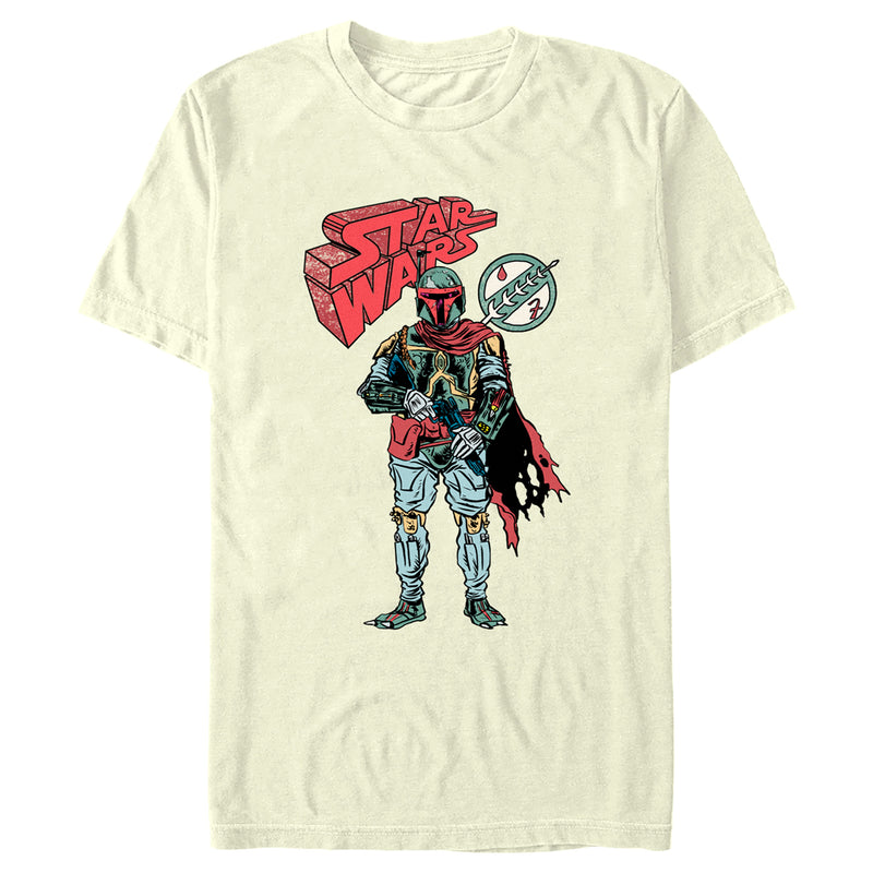 Men's Star Wars: A New Hope Comic Book Boba Fett T-Shirt