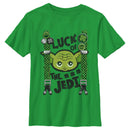 Boy's Star Wars Yoda Luck of the Jedi T-Shirt