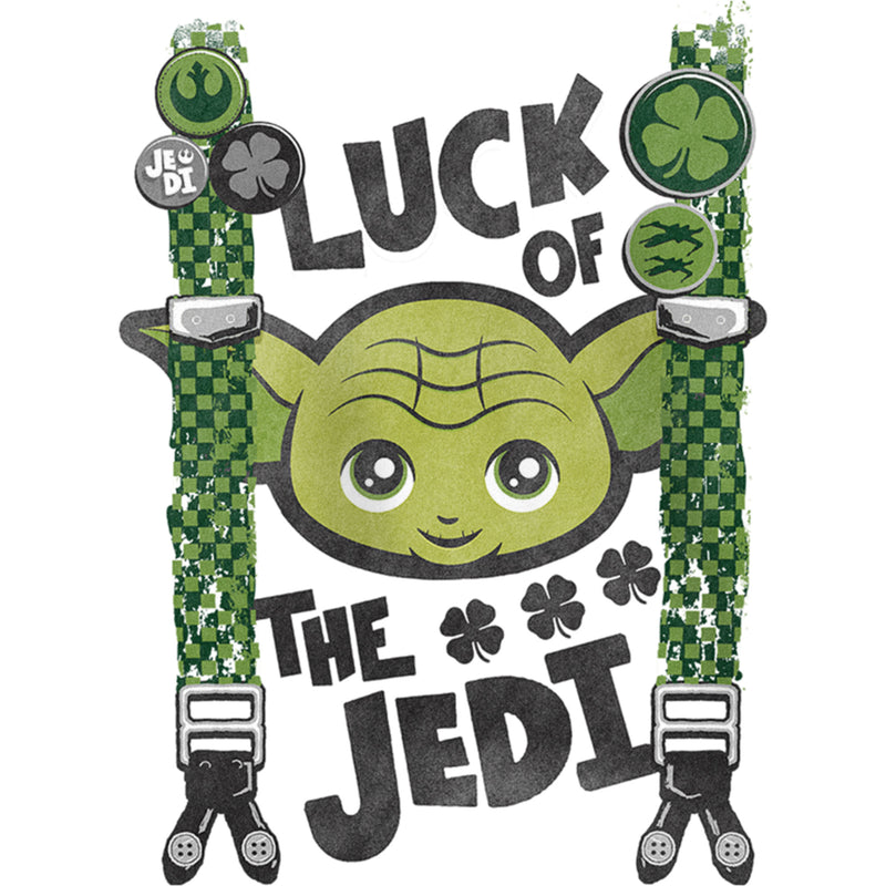 Girl's Star Wars Yoda Luck of the Jedi T-Shirt