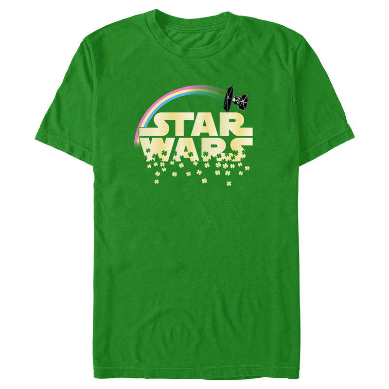 Men's Star Wars St. Patrick's Day Classic Clover Logo T-Shirt