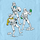 Men's Star Wars: A New Hope Stormtroopers Snowball Fight T-Shirt