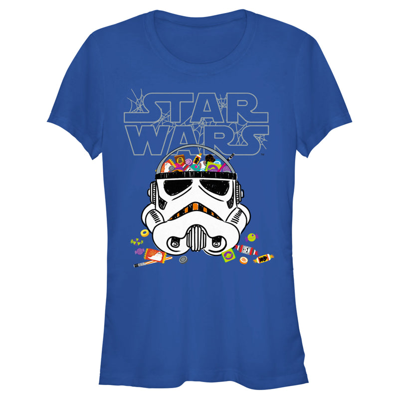 Junior's Star Wars Stormtrooper Basket T-Shirt