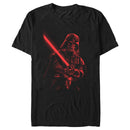 Men's Star Wars: A New Hope Darth Vader Red Saber T-Shirt