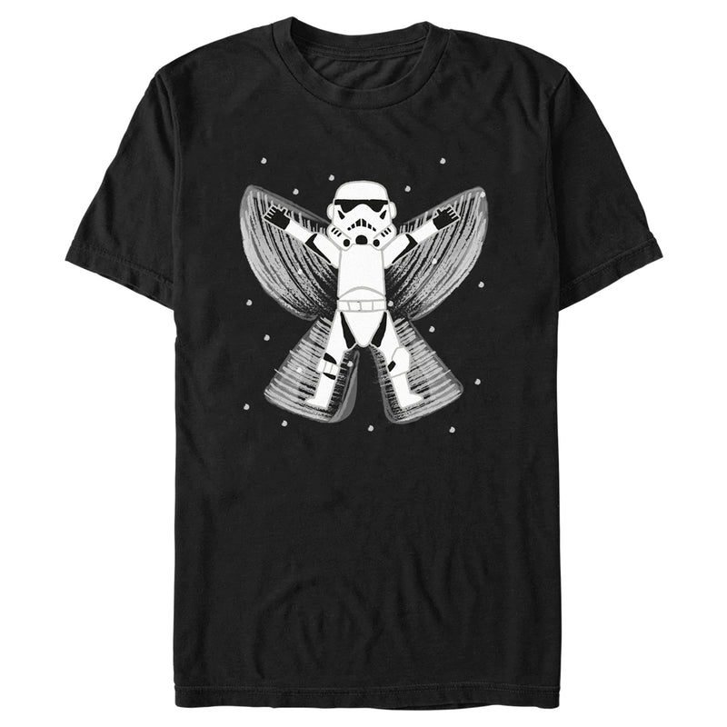 Men's Star Wars: A New Hope Snow Angel Trooper T-Shirt