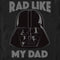 Men's Star Wars: A New Hope Vader Rad Dad T-Shirt