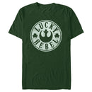 Men's Star Wars Distressed Lucky Rebel Badge T-Shirt