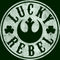 Men's Star Wars Distressed Lucky Rebel Badge T-Shirt