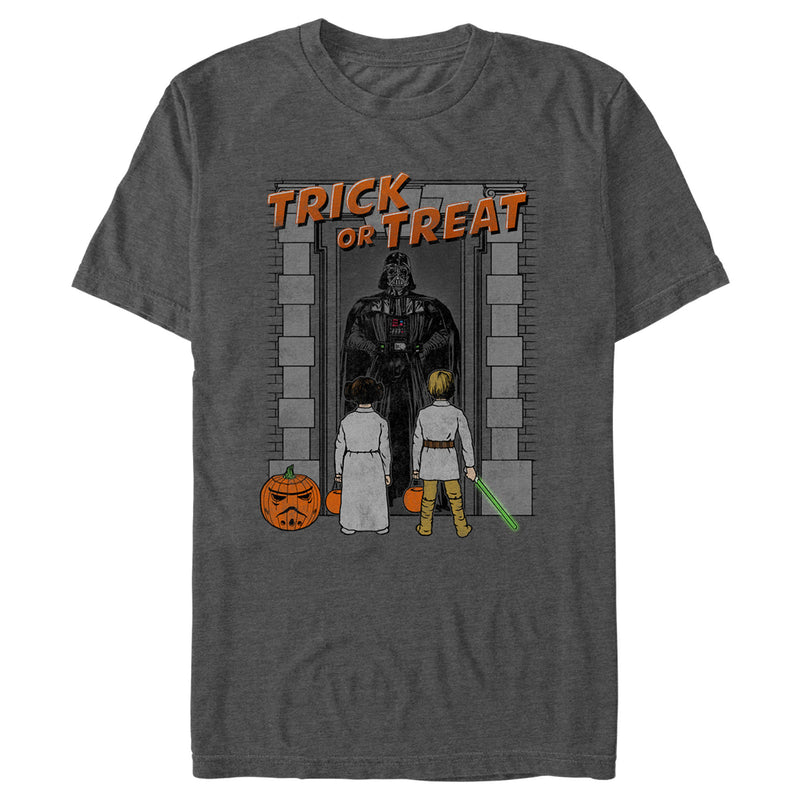 Men's Star Wars Trick or Treat at Vader’s House T-Shirt