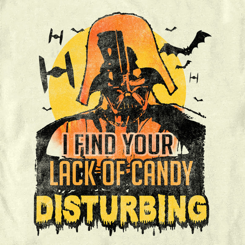 Men's Star Wars Distressed Lack of Candy Vader T-Shirt