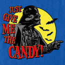 Men's Star Wars Halloween Darth Vader Just Give Me the Candy T-Shirt