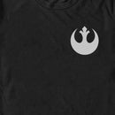 Men's Star Wars Small Rebel Alliance Logo T-Shirt