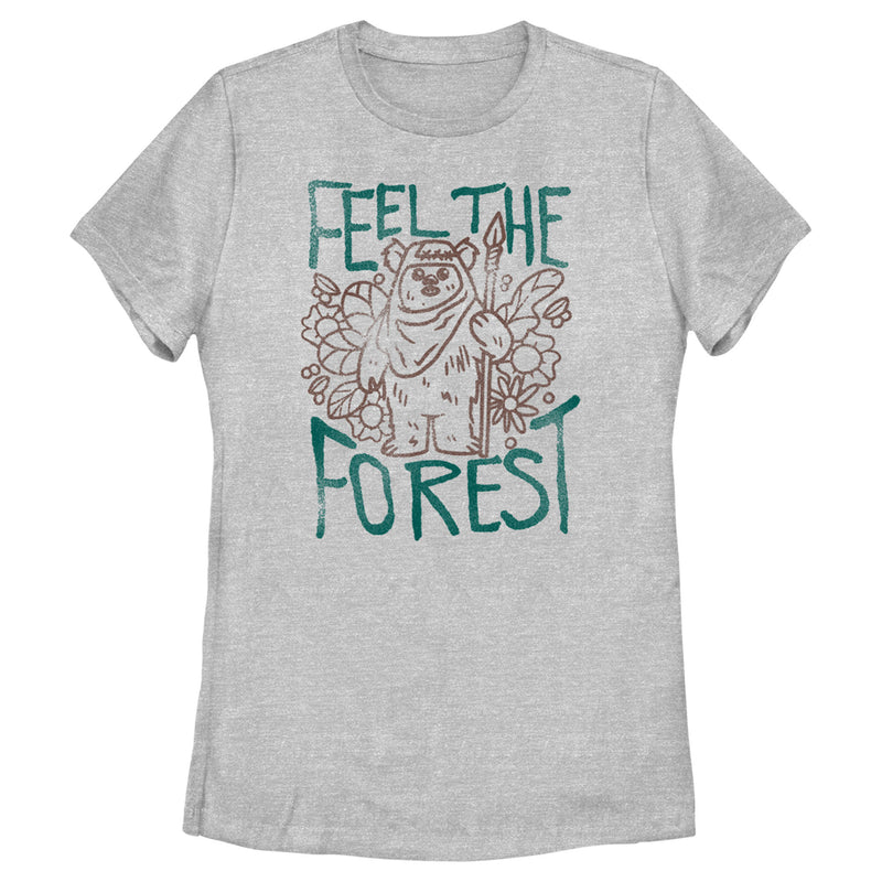 Women's Star Wars: Return of the Jedi Feel the Forest T-Shirt