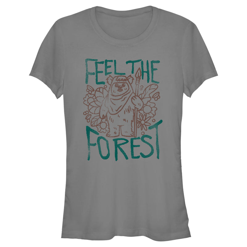 Junior's Star Wars: Return of the Jedi Feel the Forest T-Shirt