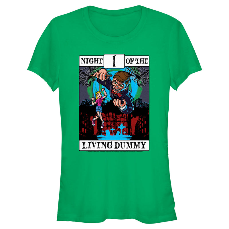 Junior's Goosebumps Night of the Living Dummy Tarot T-Shirt